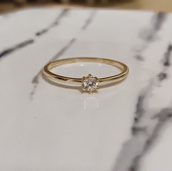 Golden Ring Classic Size 8 S925 - Picture 6 of 7